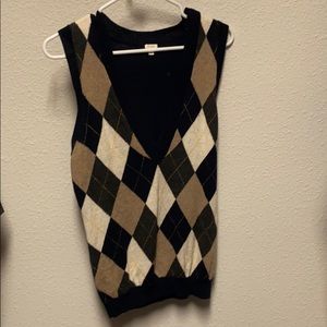 J.Crew Navy V Neck Sweater (sleeveless)